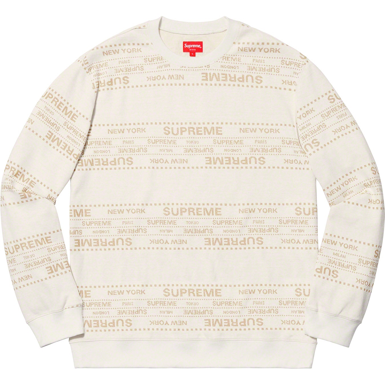 Metallic Jacquard Crewneck view 3